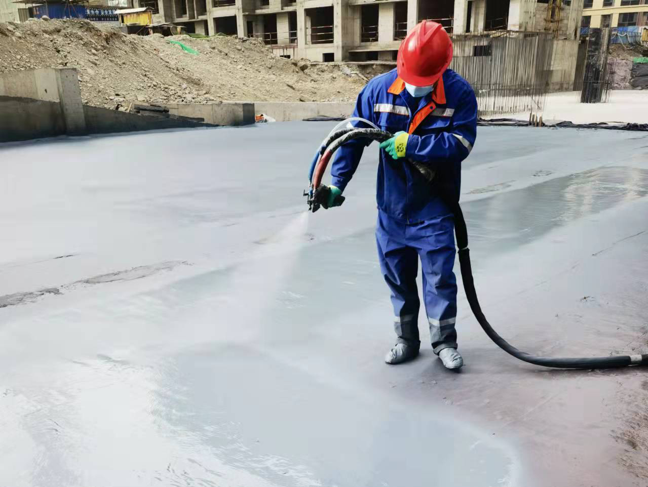 聚脲噴涂地坪施工 聚脲噴涂地坪施工